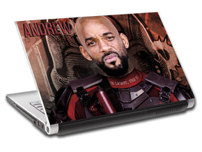 Super Heroes Personalized LAPTOP Skin Vinyl Decal L306
