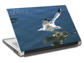 Seagul Personalized LAPTOP Skin Vinyl Decal L321