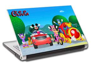 Mickey Mouse Personalized LAPTOP Skin Vinyl Decal L325