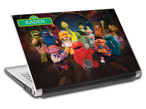 Sesame Street Personalized LAPTOP Skin Vinyl Decal L331