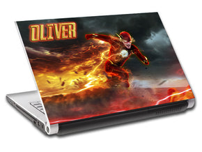 The Flash Personalized LAPTOP Skin Vinyl Decal L340