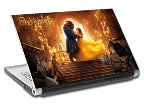Beauty & The Beast Personalized LAPTOP Skin Vinyl Decal L415