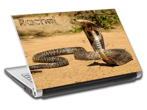 Cobra Snake personnalisé ordinateur portable peau vinyle autocollant L417