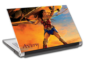 Super héros ordinateur portable peau vinyle autocollant L488