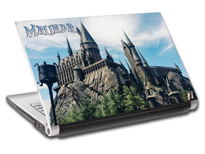 Harry Potter poudlard château personnalisé ordinateur portable peau vinyle autocollant L504