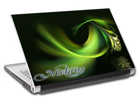 Abstract Personalized LAPTOP Skin Vinyl Decal L50