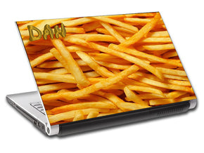 French Fries Personalized LAPTOP Skin Vinyl Decal L518