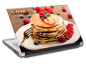 Pancakes Personalized LAPTOP Skin Vinyl Decal L523