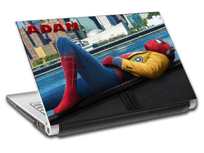 Super Heroes Personalized LAPTOP Skin Vinyl Decal L527