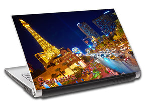 Las Vegas Strip Paysage personnalisé LAPTOP Skin Vinyl Decal L533