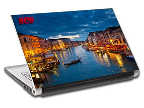 Venice Sunset Landscape Ordinateur portable personnalisé Skin Vinyl Decal L534