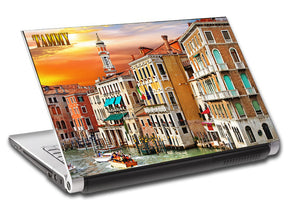 Venice Sunset Landscape Personalized LAPTOP Skin Vinyl Decal L535