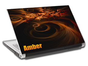 Abstract Tribals Personalized LAPTOP Skin Vinyl Decal L549