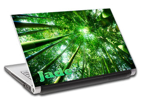 Bamboo Trees Personalized LAPTOP Skin Vinyl Decal L563