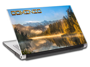 Foggy Lake personnalisé ordinateur portable peau vinyle autocollant L570