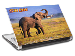 Elephant Personalized LAPTOP Skin Vinyl Decal L581