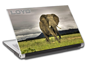 Éléphant personnalisé LAPTOP Skin vinyle autocollant L582