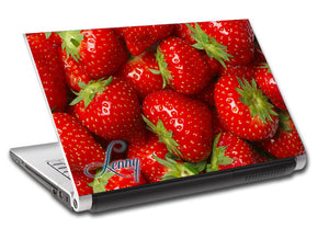 Strawberries Fruit Personalized LAPTOP Skin Vinyl Decal L612