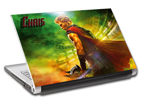 Super Heroes Personalized LAPTOP Skin Vinyl Decal L641