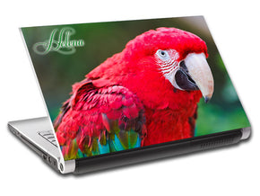 Parrot Personalized LAPTOP Skin Vinyl Decal L666