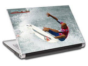 Wave Surfing Personalized LAPTOP Skin Vinyl Decal L694