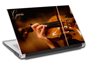 Violon Personnalisé LAPTOP Skin Vinyl Decal L738