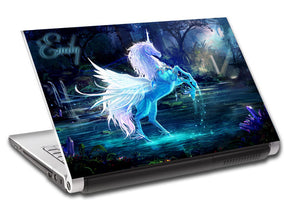 Fantasy Unicorn Personnalisé LAPTOP Skin Vinyl Decal L73