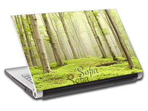 Arbres forestiers ordinateur portable personnalisé Skin Vinyl Decal L74