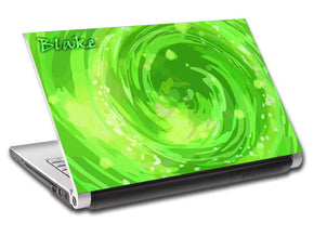 Rick & Morty Personalized LAPTOP Skin Vinyl Decal L752