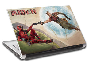 Deadpool Super Heroes Personalized LAPTOP Skin Vinyl Decal L763