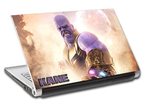 Thanos Personalized LAPTOP Skin Vinyl Decal L770