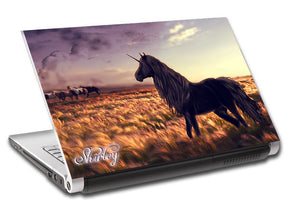 Unicorn Personalized LAPTOP Skin Vinyl Decal L784