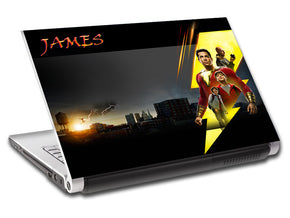 Super Heroes Personalized LAPTOP Skin Vinyl Decal L852