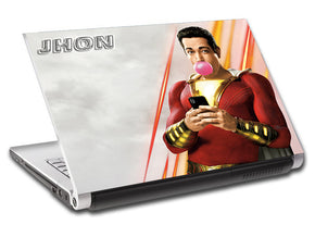 Super Heroes Personalized LAPTOP Skin Vinyl Decal L854