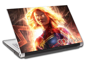 Super héros ordinateur portable peau vinyle autocollant L869