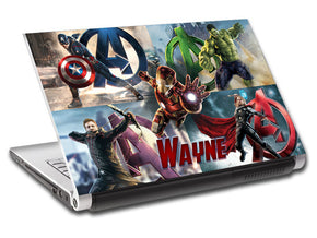 The Avengers Endgame Personalized LAPTOP Skin Vinyl Decal L911