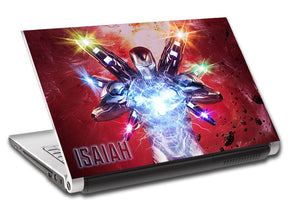 The Avengers Iron Man Personalized LAPTOP Skin Vinyl Decal L914