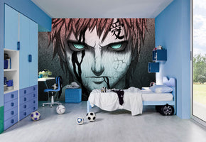 Papier peint amovible auto - adhésif tissé par Naruto mural moderne m252