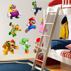 Super Mario Bros Characters Wall Sticker Decal 030