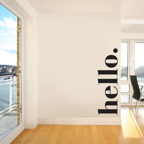 HELLO Inspirational Quotes Wall Sticker Decal SQ185