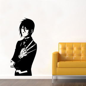 Manga Wall Sticker Decal Stencil Silhouette ST146