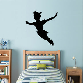 Peter Pan Wall Sticker Decal Stencil Silhouette ST159