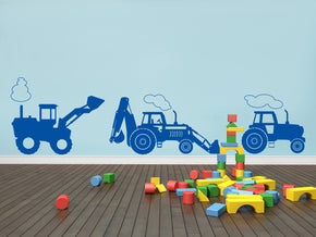 Tracteur’s Wall Sticker Decal Stencil Silhouette ST170