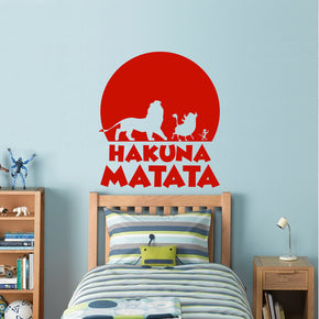 The Lion King Movie Wall Sticker Decal Stencil Silhouette ST225