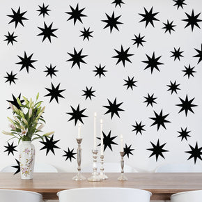 Sun Stars Wall Sticker Decal Stencil Silhouette ST276