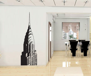 Construction New York Wall Sticker Decal Stencil Silhouette ST326