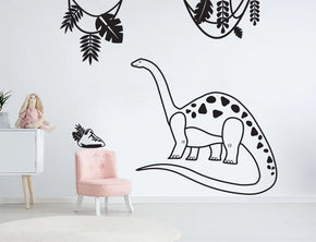 Dinosaur Jungle Sticker Decal Stencil Silhouette ST338