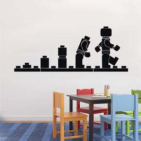 EVOLUTION Wall Sticker Decal Stencil Silhouette ST54