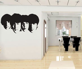 Groupe de rock anglais Wall Sticker Decal Stencil Silhouette ST131