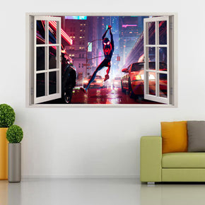 Super Heroes 3D Window Wall Sticker Decal W001